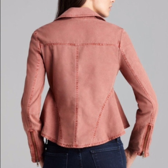 🎄Sale Free People Rosewood Linen Jacket Size Medium - Picture 3 of 14